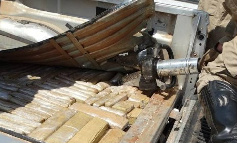 Foram 158 quilos de maconha apreendidos / Foto: Divulgação