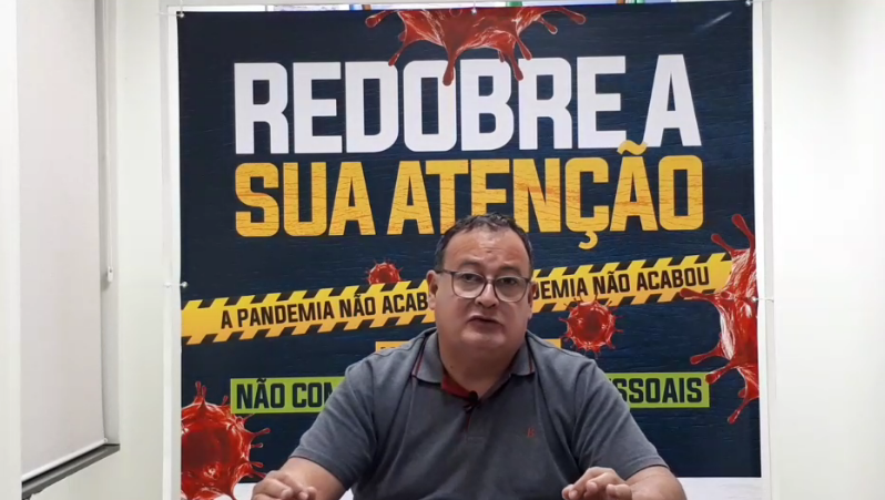 Amambai tem novo Decreto com Toque de Recolher a partir de terça-feira (25) Live realizada na noite desta segunda-feira (24). /Foto: reprodução Facebook