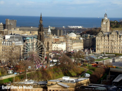Cidade de Edimburgo, capital da EscociaFoto: Divulgação