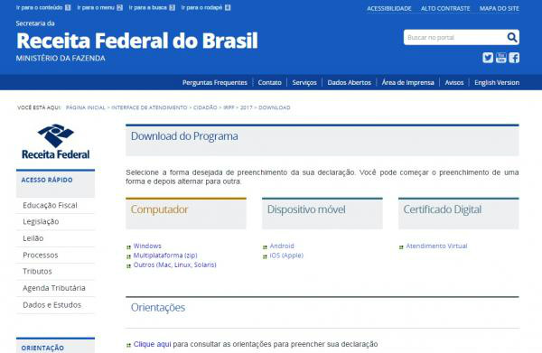 Saiba como fazer a Declaração do Imposto de Renda 2017 Foto: Divulgação