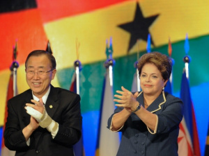 Dilma destaca trabalho coletivo das delegações ao encerrar a cúpula de líderes Dilma destaca trabalho coletivo das delegações ao encerrar a cúpula de líderes