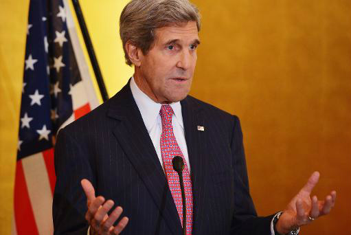 O secretário de Estado americano, John Kerry (AFP, MANDEL NGAN)