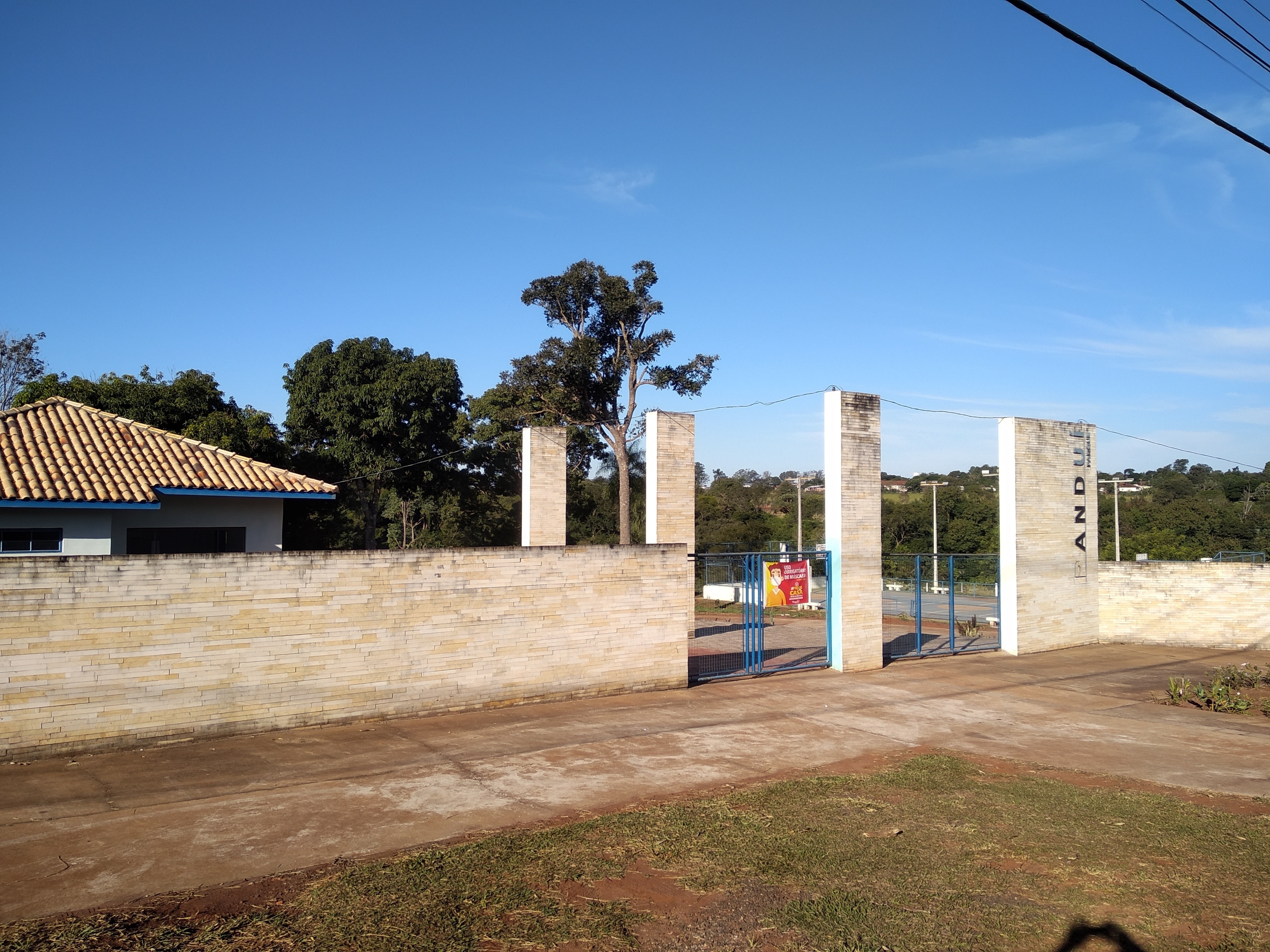 Vereador Tato solicita “Academia ao Ar Livre” no Parque Panduí Vereador quer instalação de Academia no Parque Panduí / Foto: Moreira Produções