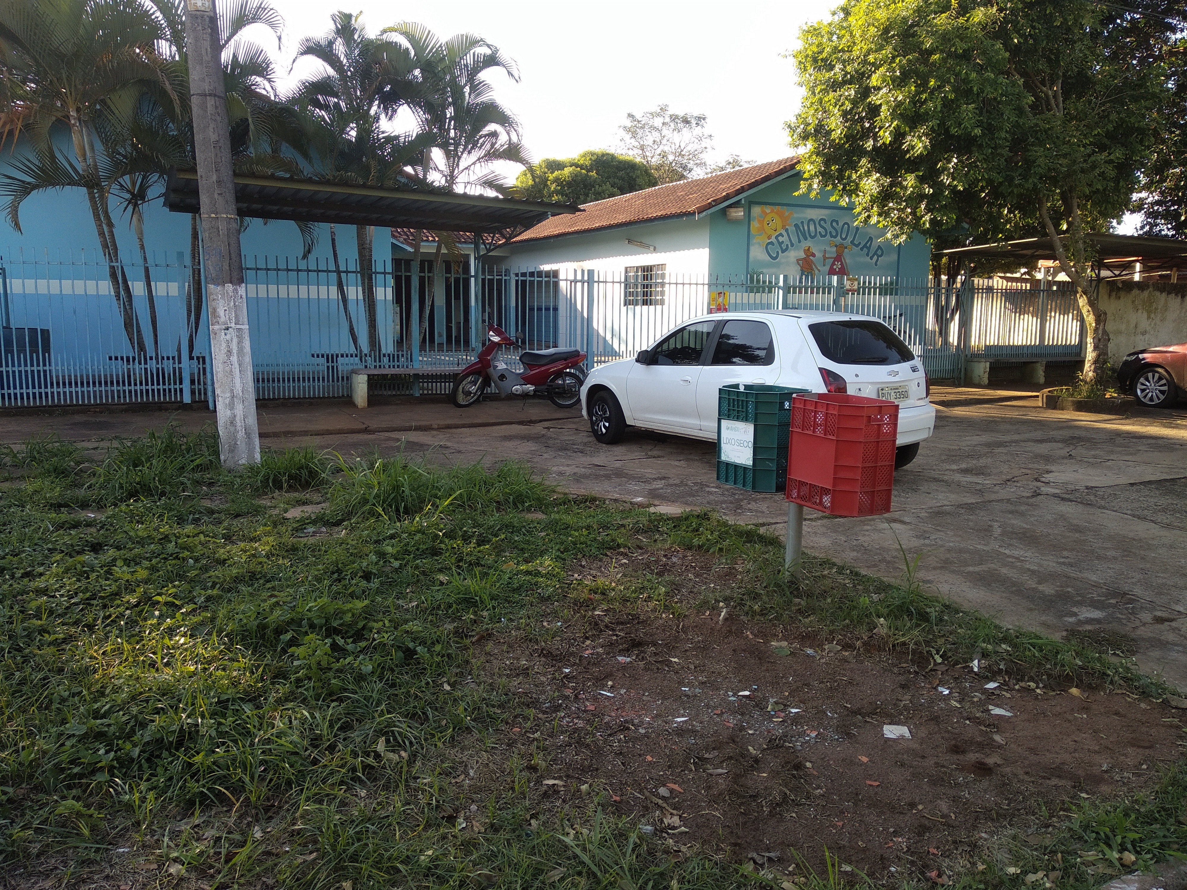 Vereadora Ligia Borges pede manutenção dos Centros de Educação Infantil Vereadora Ligia reivindica serviços de manutenção do CEI Nosso Lar, localizado na vila Jussara / Foto: Moreira Produções