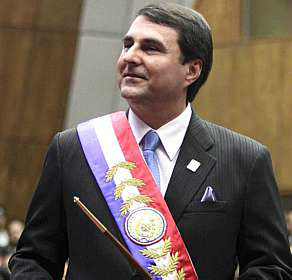 Andrés Cristaldo/EfeFederico Franco assume presidência