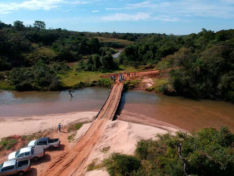 A ponte terá 68 metros de extensão. Cerca de  R$ 1 milhão de reais será investido na obra / Foto: Decom 