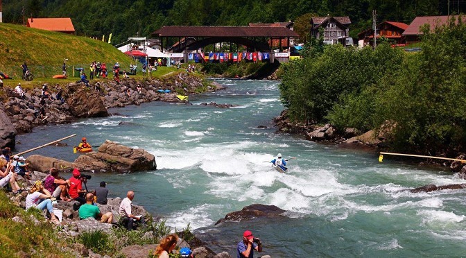Em 2018, o Mundial de Canoagem Descida será em Muota, na Suíça. Foto: Arquivo Pessoal