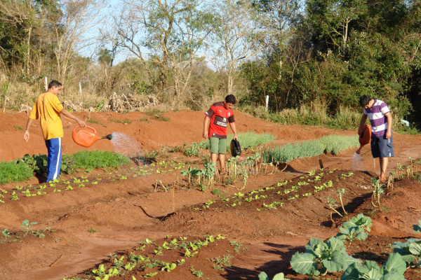 Dependentes químicos buscam a reabilitação no Pró Vida de Amambai. Foto: Moreira Produções.