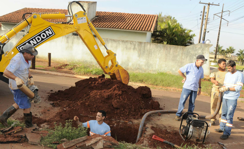 Mais de R$ 26 milhões serão investidos em abastecimento de água de Ponta Porã Mais de R$ 26 milhões serão investidos em abastecimento de água de Ponta Porã
