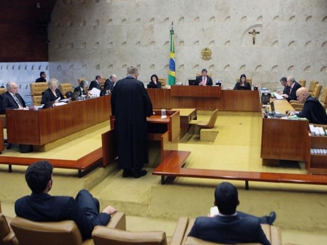 Julgamento no STF abre brecha para perda de foro de autoridades em MS Decisão do STF anulou dispositivo da Constituição maranhense que estendia foro a procuradores de Estado e defensores, que têm essa prerrogativa em MS. (Foto: Carlos Moura/SCO/STF)