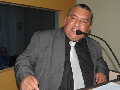 Vereador Brito cobra recuperação das rodovias MS-156 e MS- 295 Vereador de Amambai, Valter Brito (Pros)Foto: Moreira Produções