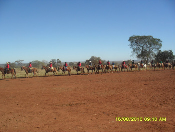 4ª Cavalgada da Fazenda São Geraldo realizada em 2010Foto: Vicente Francisco