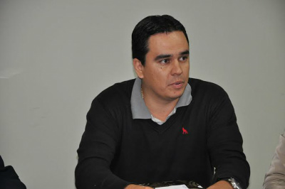 Sindicato Rural de Amambai promove reunião para debater invasão de terras Presidente do SRA, Diogo Peixoto / Foto: Assessoria