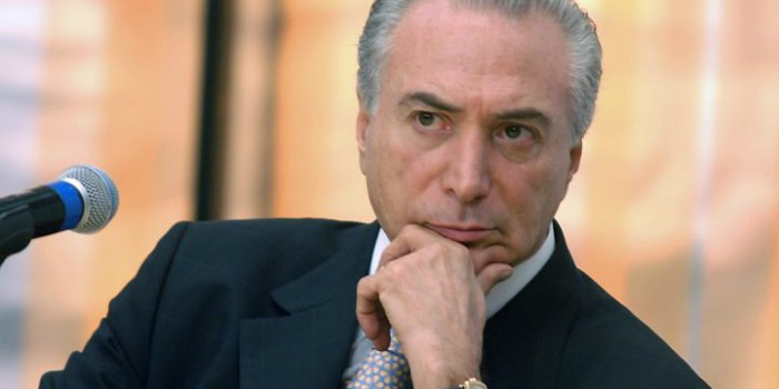 Temer diz que impeachment perdeu força Temer diz que impeachment perdeu força