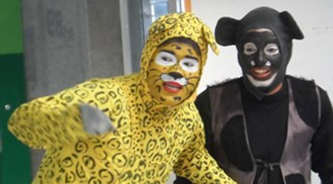 Teatro “A Onça Pintada Põe a Patas na Estrada” Foto: Divulgação