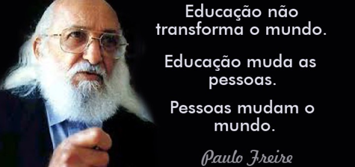 Carta de Paulo Freire aos professores- Ensinar, aprender: leitura do mundo, leitura da palavra / Foto: Ilustrativa