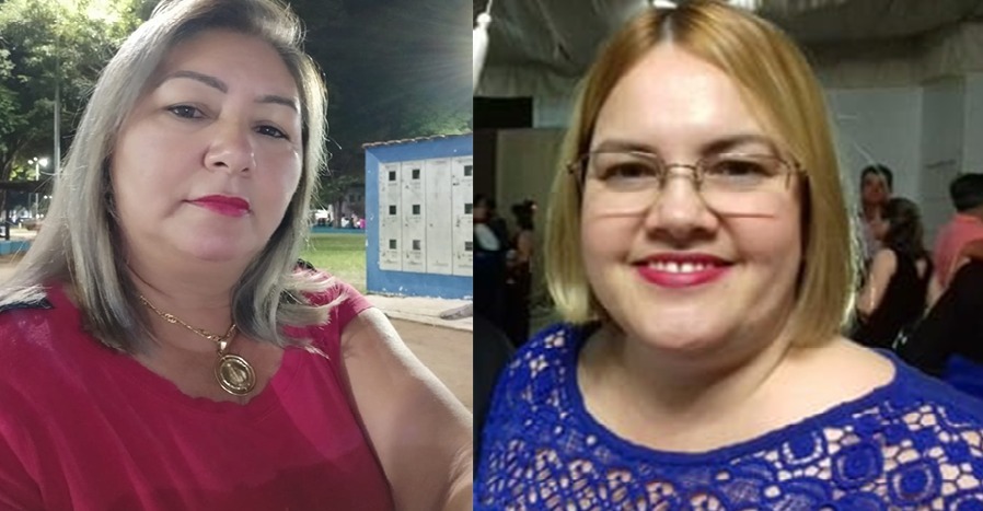 Candidatas à presidência do Simted; E/D: Rozana Fernandes e Erli Fernandes da Silva / Foto: Moreira Produções