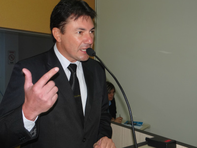 Vereador de Amambai, Jaime Bambil (PT do B)Foto: Moreira Produções