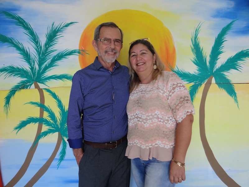 Humberto Vilhalva e Rozana Fernandes, presidente e vice-presidente do Simted / Foto: Moreira Produções