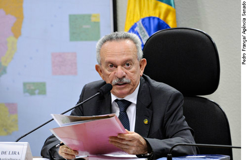 Benedito de Lira, presidente da CRA, confirmou vinda de Eduardo Cardozo