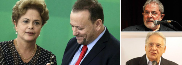 Dilma pode chamar Lula e FHC para conversar Planalto defende aproximação dos ex-presidentes Lula e FHC: