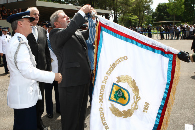 Presidente Lula participa das comemorações do Dia do Aviador e da Força Aérea Brasileira.
