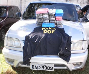 DOF aponta variação de 1.644% em apreensão de cocaína