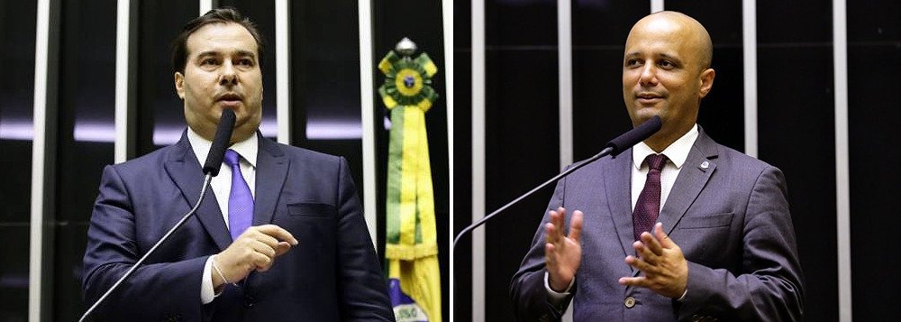 Deputados federais Rodrigo Maia (DEM/RJ) e Major Vitor Hugo (PSL/GO) / Foto: Divulgação