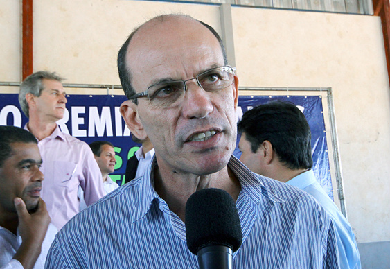 O prefeito de Amambai, Sérgio Barbosa. (Foto Edemir Rodrigues)