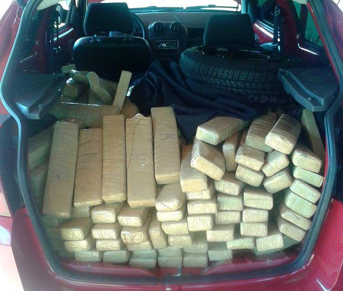 Polícia Militar Rodoviária apreende 4,6 toneladas de maconha em MS