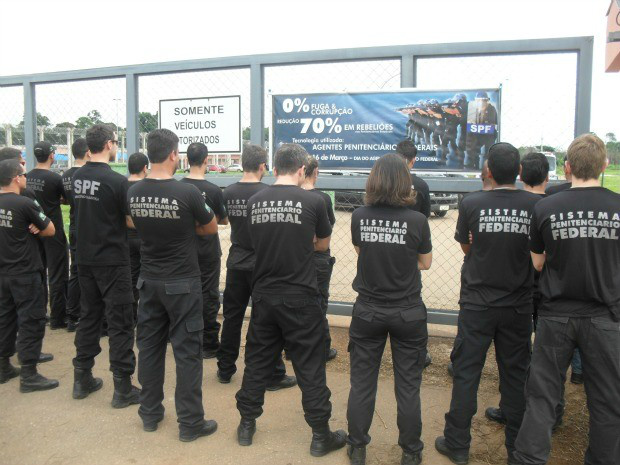 Além dos 968 agentes do sistema carcerário, MS conta com outros 172 profissionais, mas eles estão na função administrativa e assistência a perícia / Foto: Sindicato dos Agentes Penitenciários Federais/Divulgação