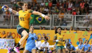 O handebol feminino do Brasil é pentacampeão Pan-Americano Foto: Divulgação/Comitê Olímpico Brasileiro