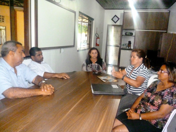 A reunião aconteceu na segunda-feira (18), na sede do Simted / Foto: Moreira Produçoes