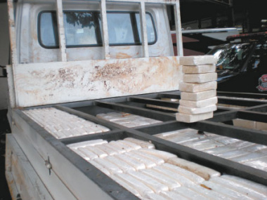 Comerciante da Capital é preso com 600 kg de cocaína