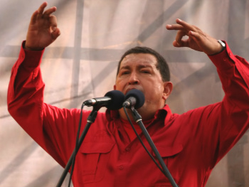Presidente da Venezuela, Hugo Chavez