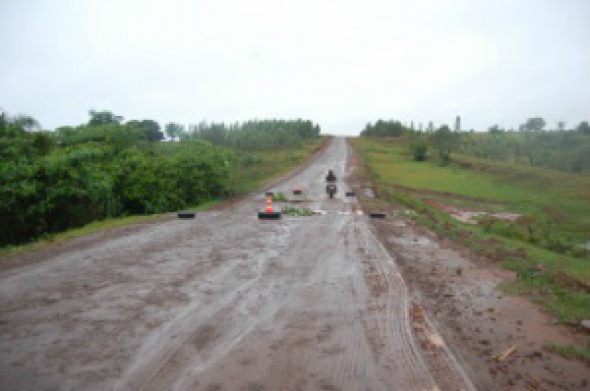 Trecho da rodovia MS 289 / Foto: Moreira Produções