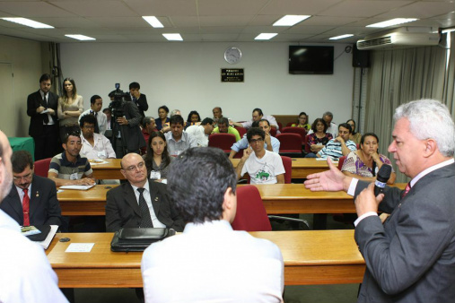 Encontro da Agricultura Familiar Solidária é divulgado na ALMS Evento foi divulgado a deputados durante reunião no plenarinho