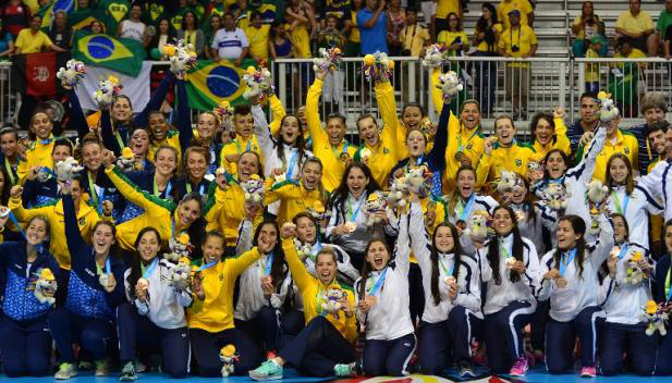 Brasil garante 3ª colocação no quadro geral de medalhas