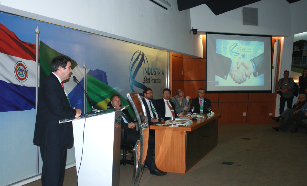 “Vivemos na época da economia globalizada, em que o crescimento não tem fronteiras”, destacou o secretário de Governo e Gestão Estratégica, Eduardo Riedel.Foto: Divulgação 