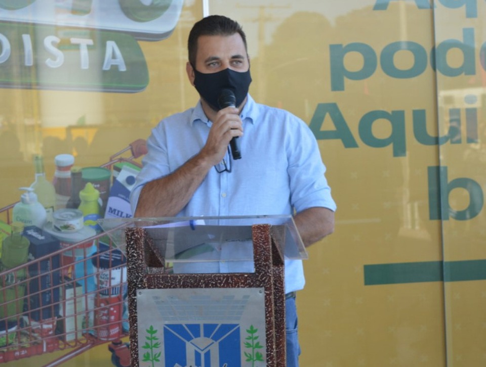 Presidente da ACIA de Amambai, Andrei Piovesan fala de projetos da associação Presidente da ACIA, Andrei Piovesan / Foto: Moreira Produções