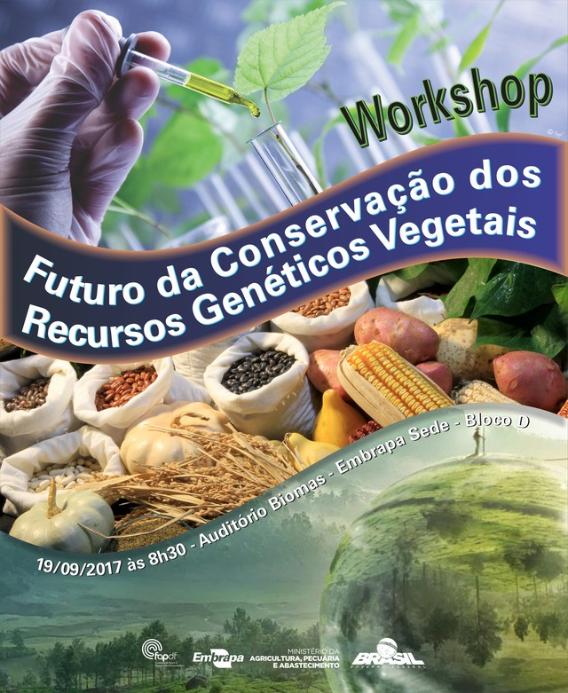 Futuro da conservação de plantas será tema de workshop na Embrapa