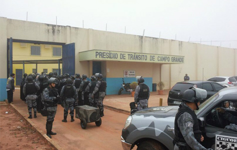 Cigcoe e Garras intensificam pente-fino no presídio após exibição de vídeo