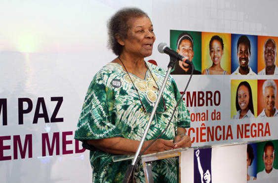 Raimunda Luzia de Brito, titular da Coordenadoria da Igualdade Racial, um dos órgãos que organizam a atividade alusiva ao Dia da Consciência Negra