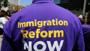 Manifestantes realizaram passeatas pedindo uma reforma imigratória urgente nos EUA