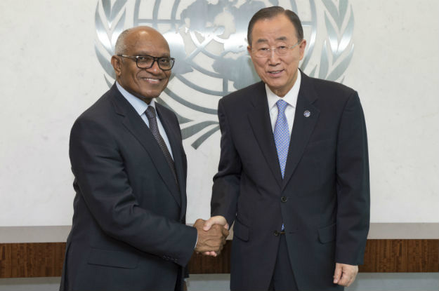 Guiné-Bissau: enviado da ONU quer plataforma de diálogo para estabilidade Chefe da Missão da ONU revelou que continua o apoio da organização a grupo parlamentar que trata da questão; Miguel Trovoada falou de planos com as autoridades que registaram atrasos no período da tensão política.