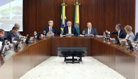 Senador diz que opinião pública precisa entender a reforma da Previdência Temer reúne-se com senadores para discutir a reforma da PrevidênciaFoto: Divulgação