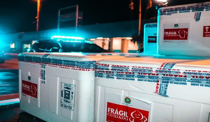 Governo de MS distribui aos municípios 8.190 doses da vacina da Pfizer Foto: divulgação