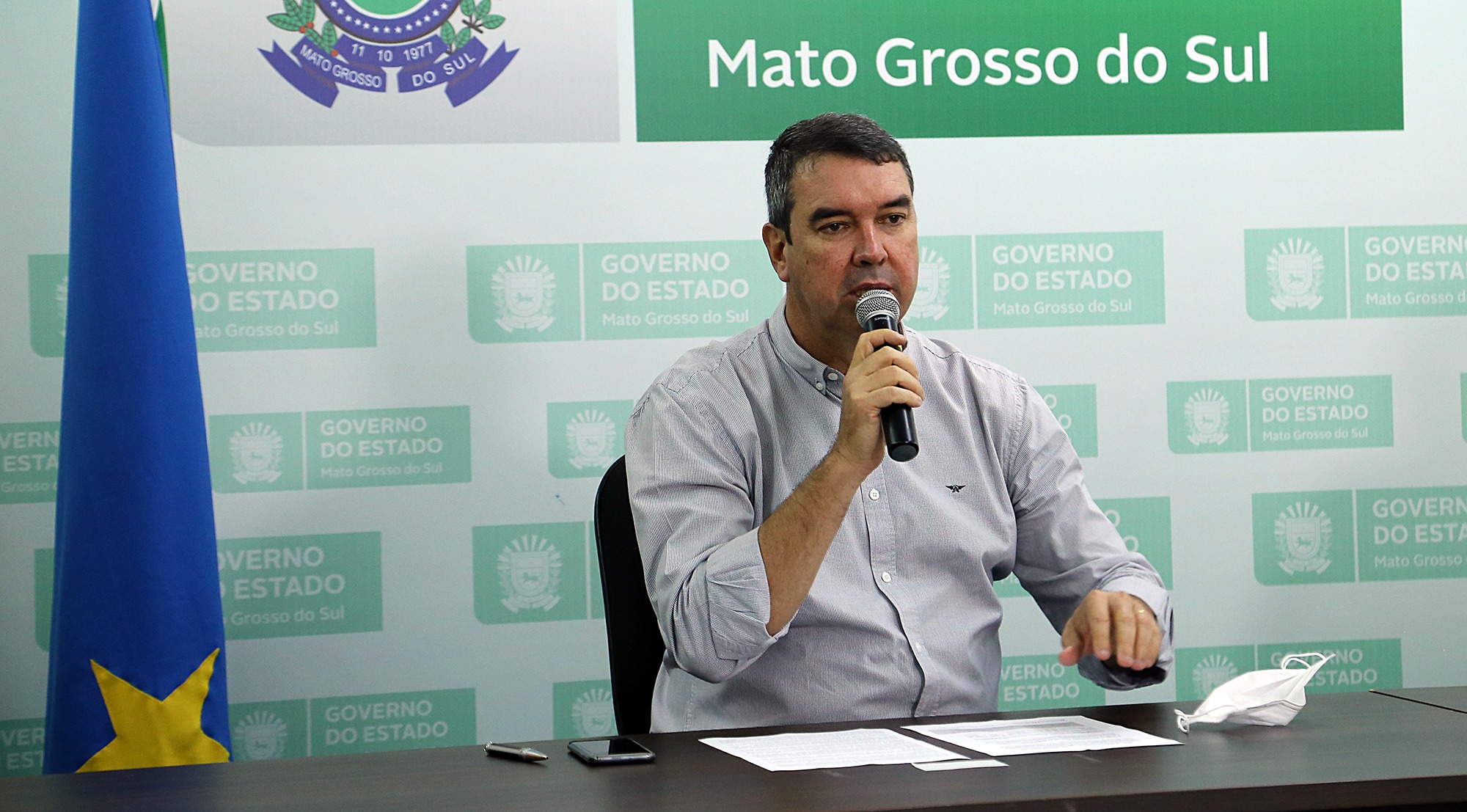 Secretário de Estado de Governo e Gestão Estratégica, Eduardo Riedel / Foto: Edemir Rodrigues