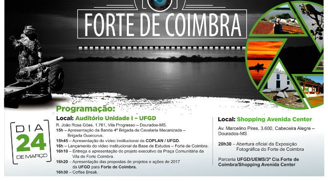 UEMS e UFGD abrem exposição fotográfica Forte de Coimbra nesta sexta-feira (23) Foto: Divulgação