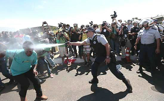 Polícias Militares do Brasil são ridicularizadas na internet Foto: Reprodução/Tumblr Minha PM